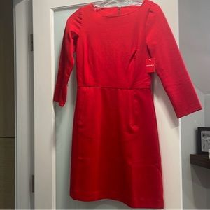NWT Red SPANX Perfect Shift Dress - XS